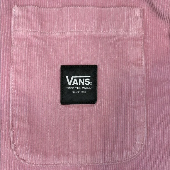 Vans Women's Pink Corduroy Jacket Size Xsmall - Picture 8 of 9